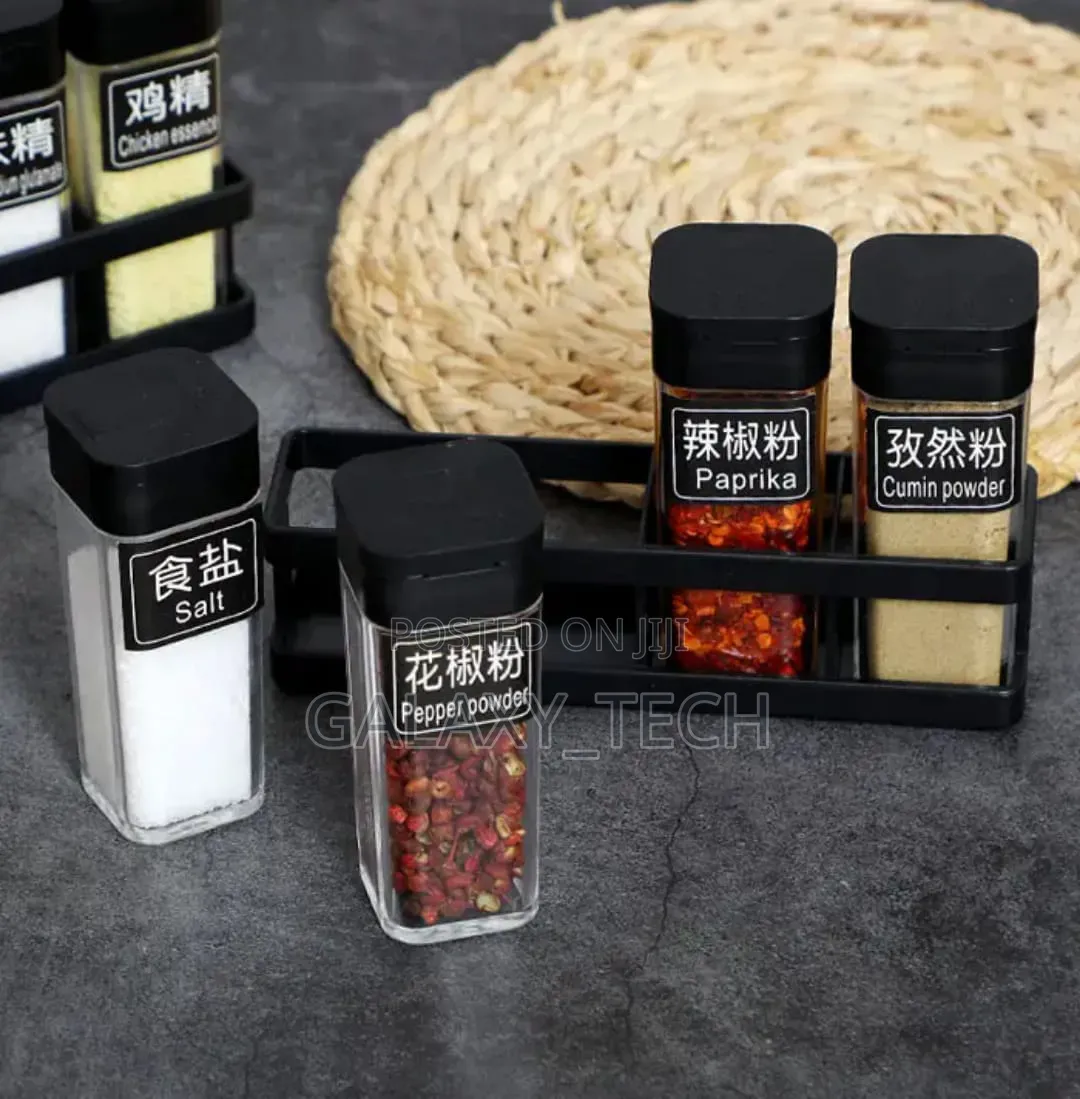 4pcs Spice Jars Seasoning Set