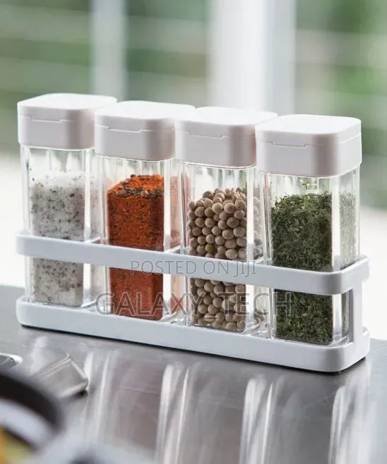 4pcs Spice Jars Seasoning Set