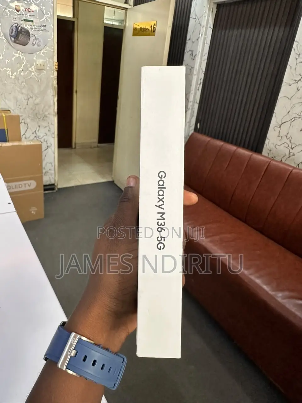 New Samsung Galaxy M36 5G 128 GB Gray
