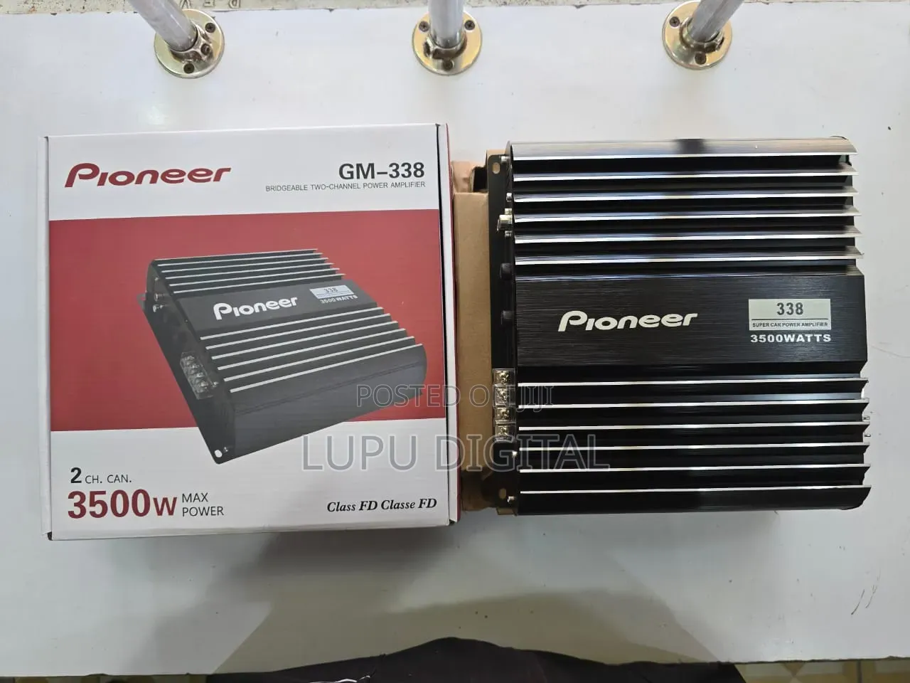 Pioneer Gm338 3500 Watts 2channel Amplifier