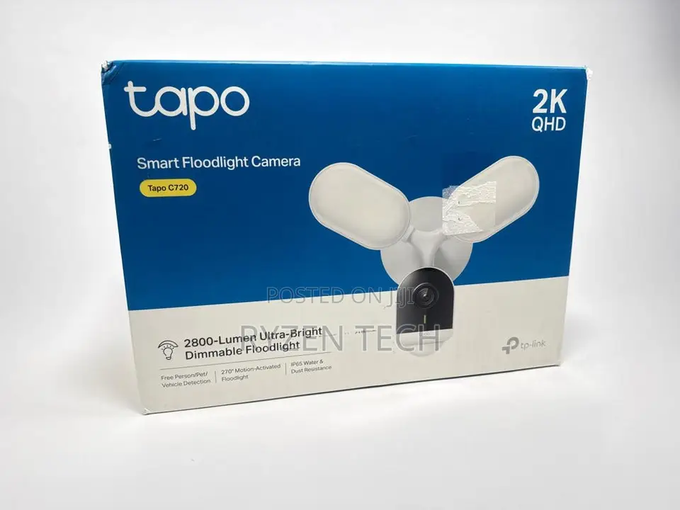 Tp-Link Tapo C720 Smart Floodlight Camera - Tl-Tapo C720