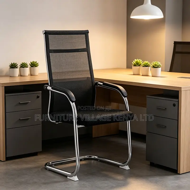 Guest Mesh Reception Chair