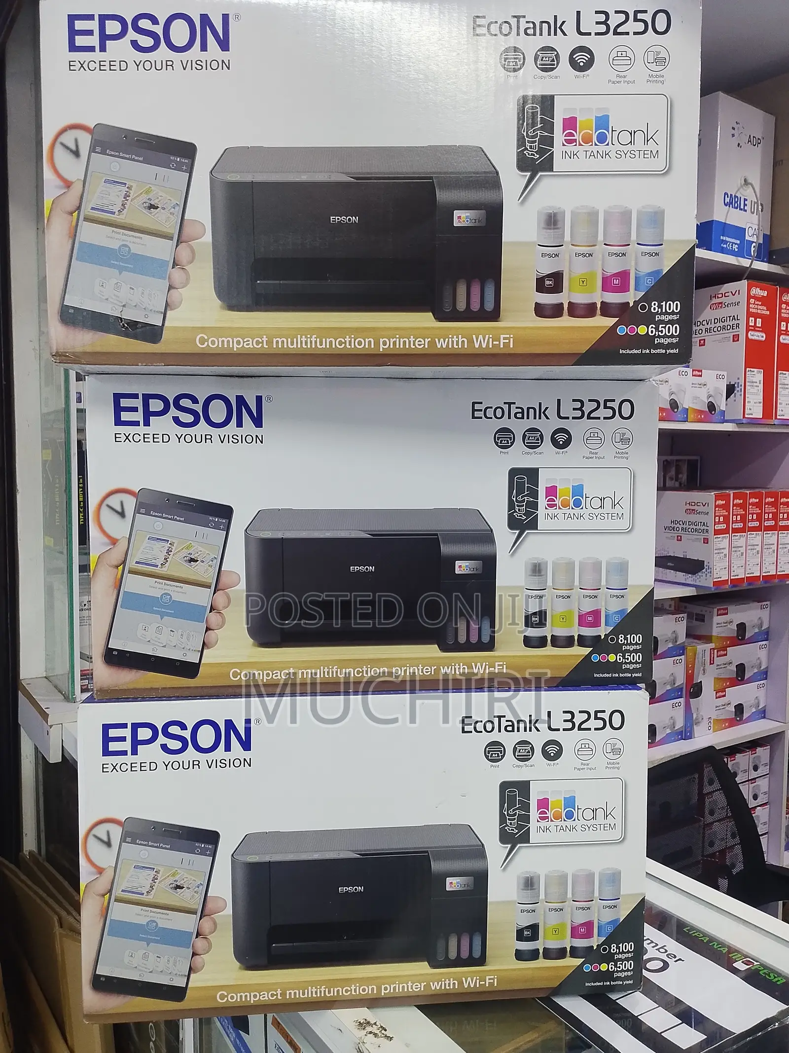 Epson Ecotank L3250 Wireless All-in-One Printer