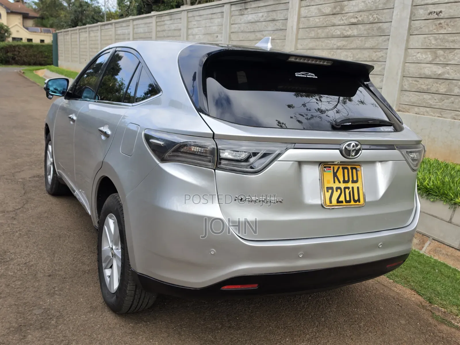 Toyota Harrier 2014 Silver