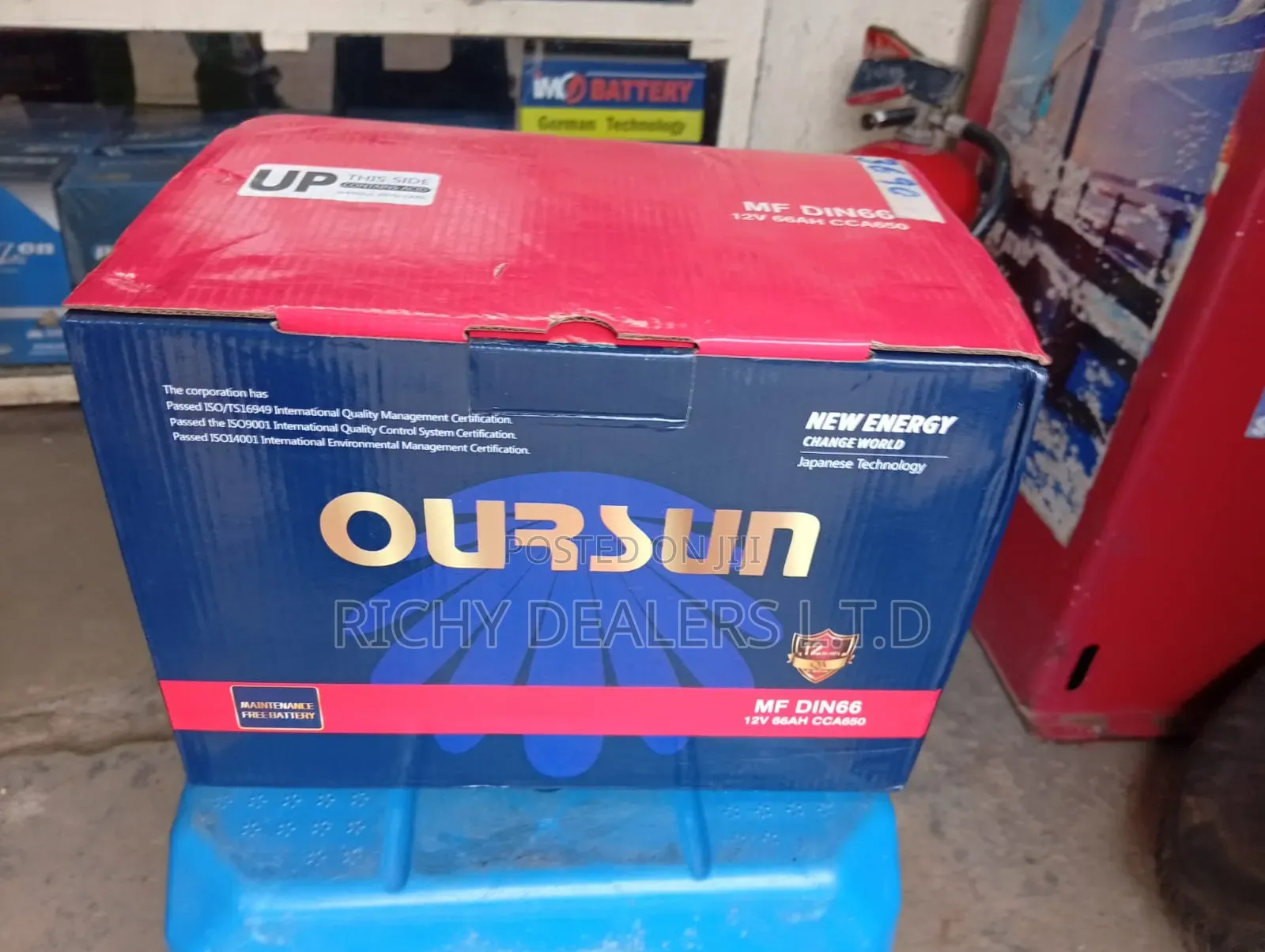 Battery Din66 12v