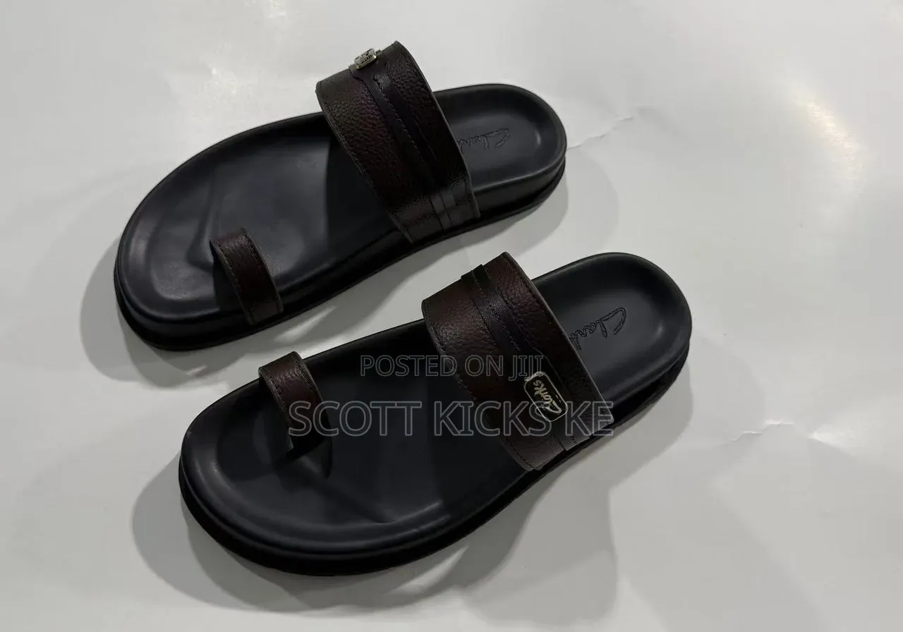 Clarks Leather Men Sandals