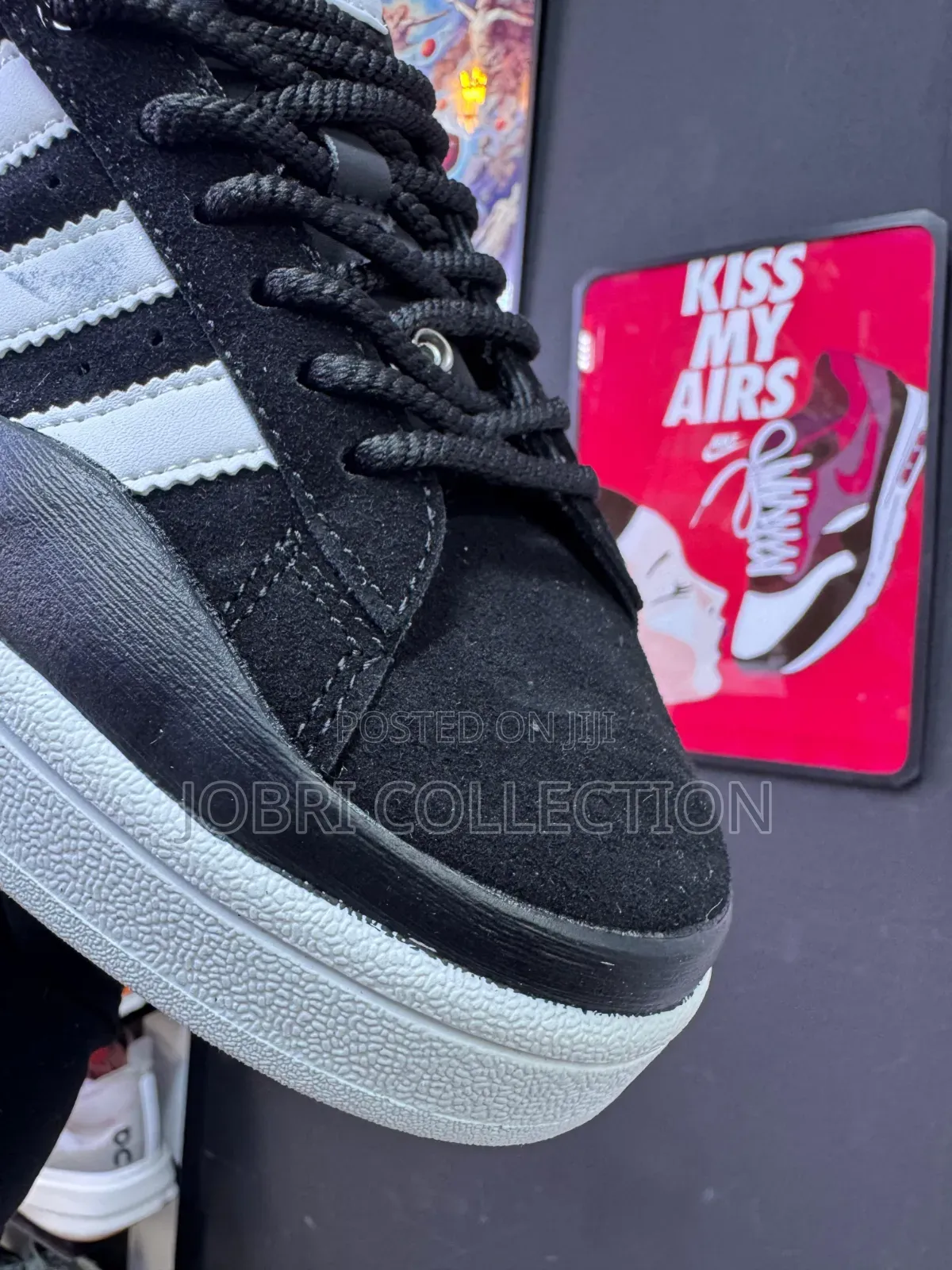 Bad Bunny X Adidas Campus "Black White" Sneakers