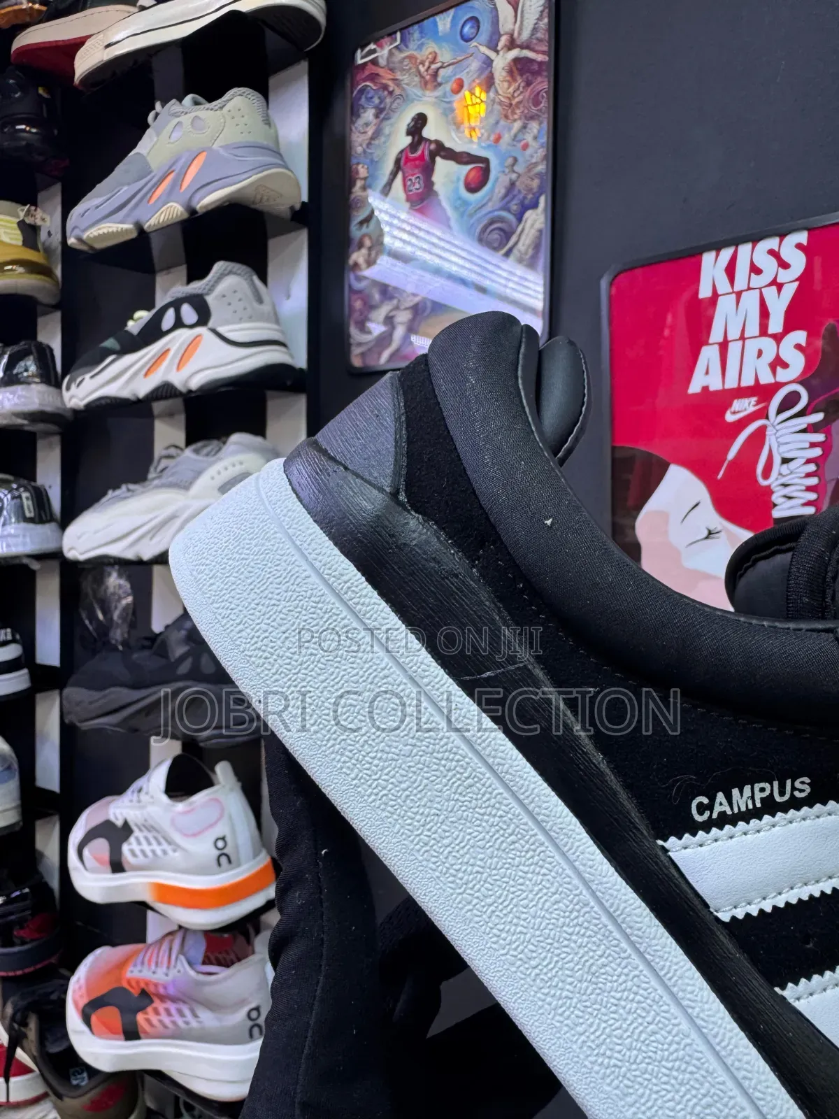 Bad Bunny X Adidas Campus "Black White" Sneakers