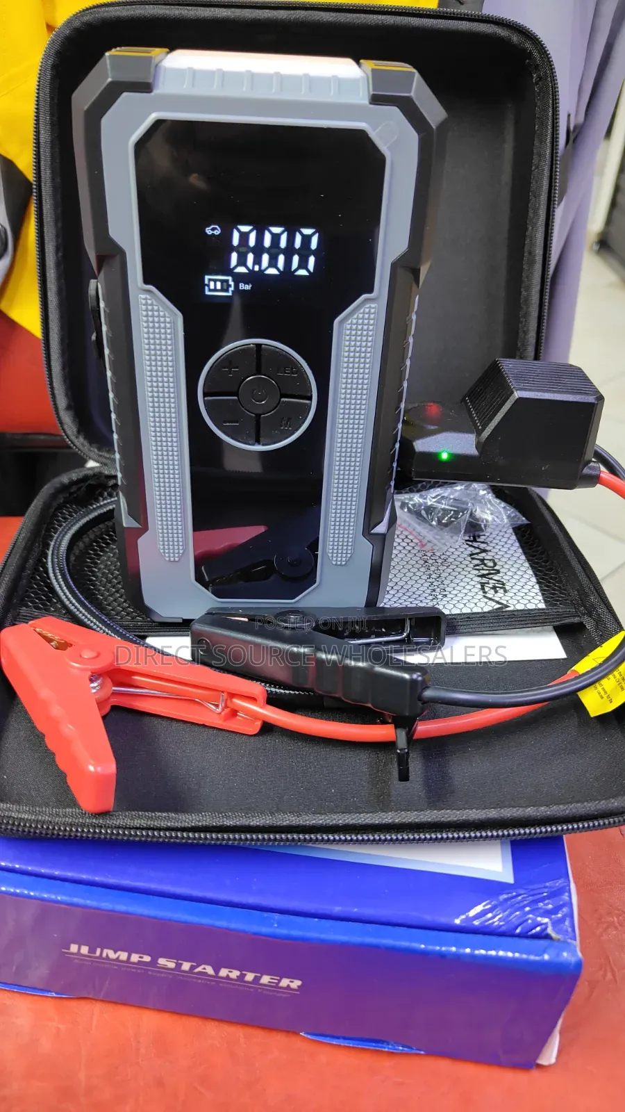 Long-Lasting 4-in-1 Car Jump Starter With Air Compressor . Higher MDLS