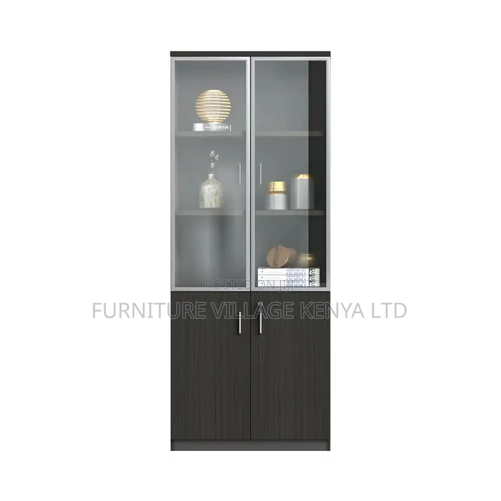 Executive Wooden Office Cupboard
