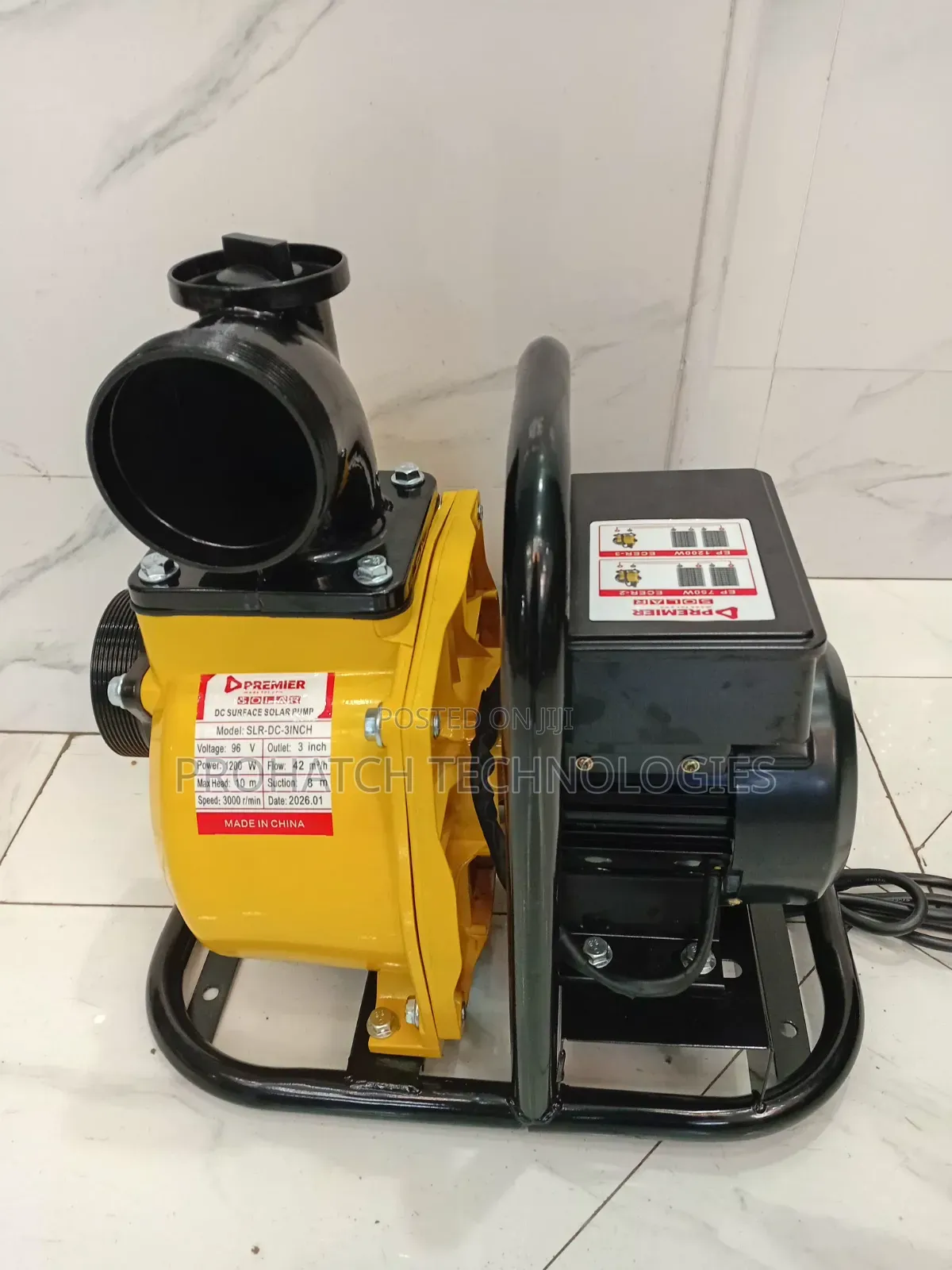 Premier 3" Brushless Solar Surface Pump 1200w