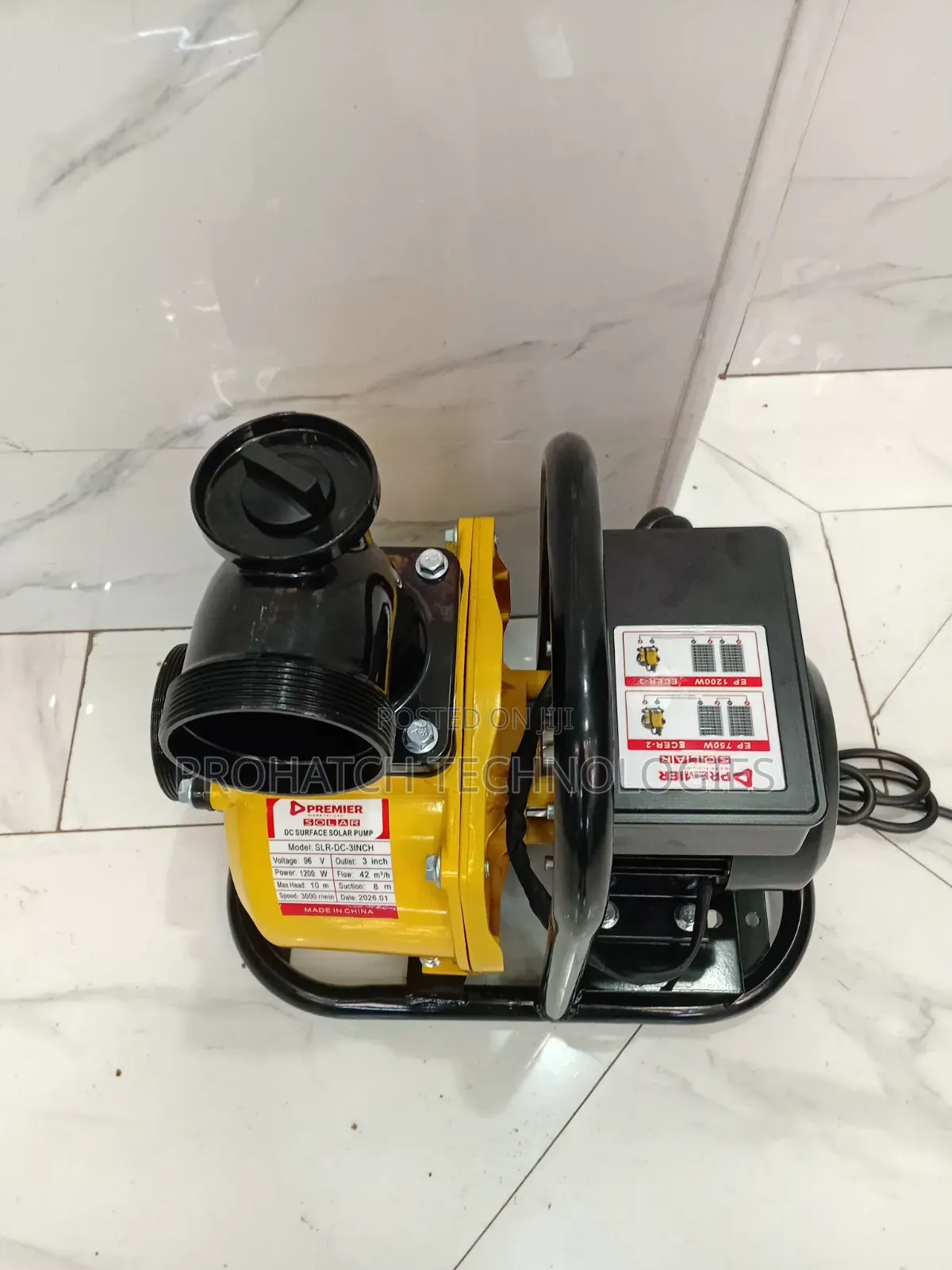 Premier 3" Brushless Solar Surface Pump 1200w