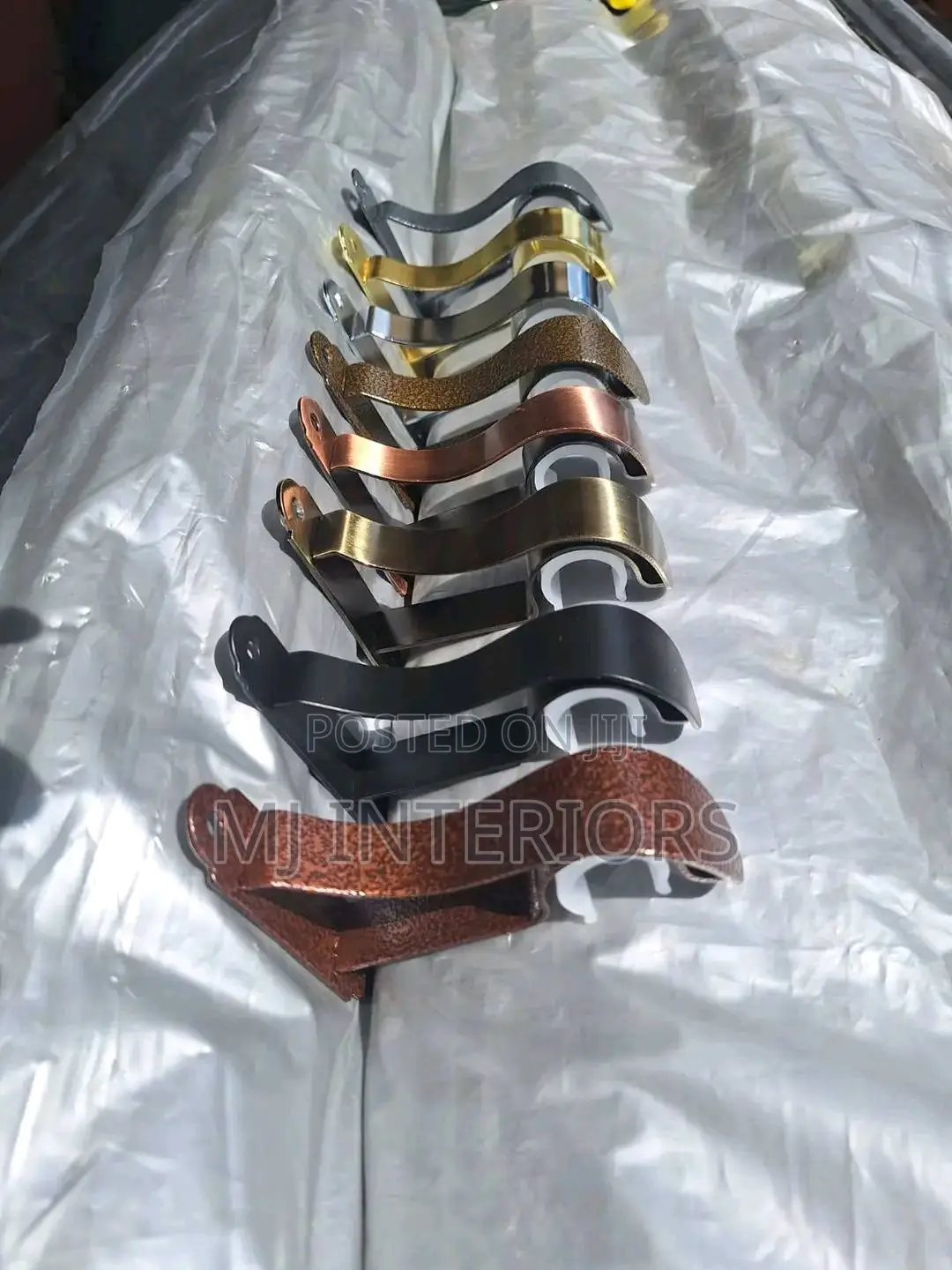 Heavy Gauge Curtain Rods Brackets Jua Kali Strong Metal