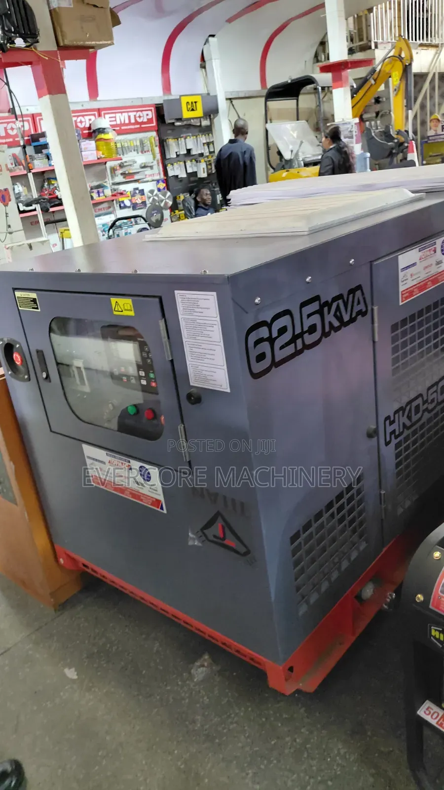 Hisaki Japan 62.5/65kva Diesel Silent Generator With Inbuilt Ats.