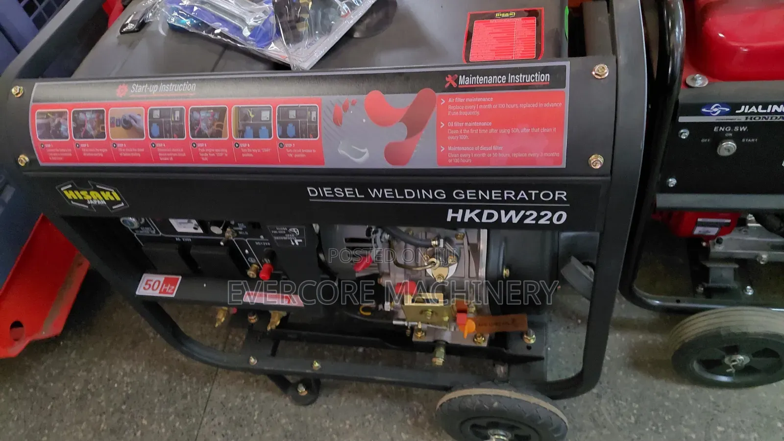 Hisaki 220amps Diesel Welding Generator