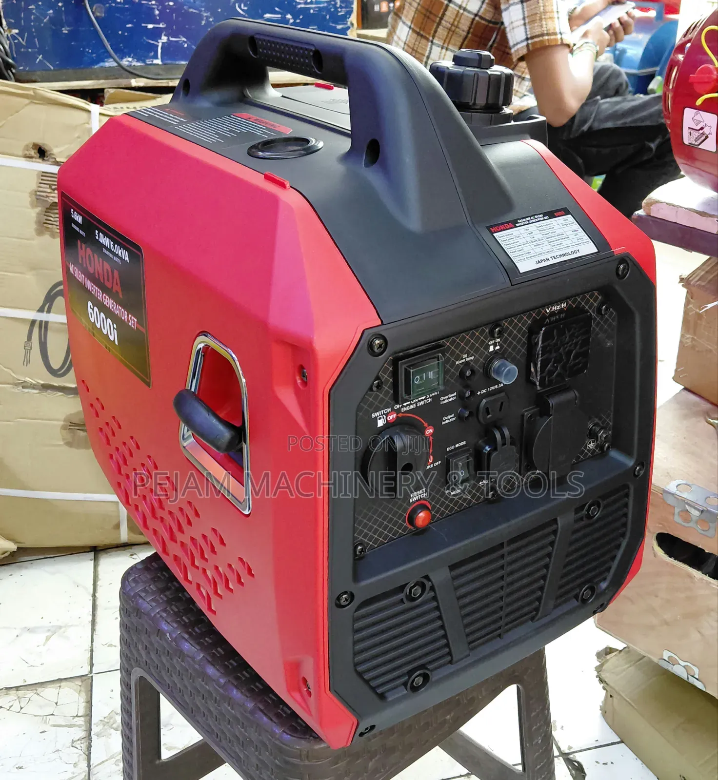Honda Ac Silent Inverter 6000i 5kw/6kva Petrol Generator