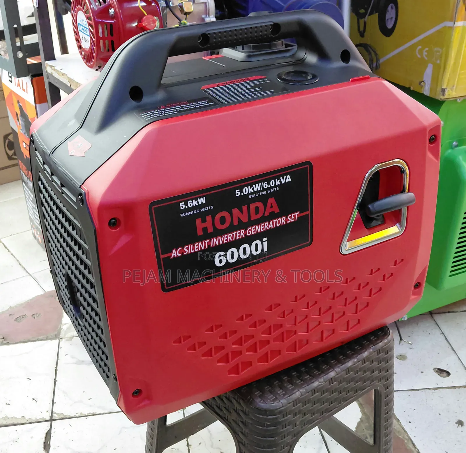 Honda Ac Silent Inverter 6000i 5kw/6kva Petrol Generator
