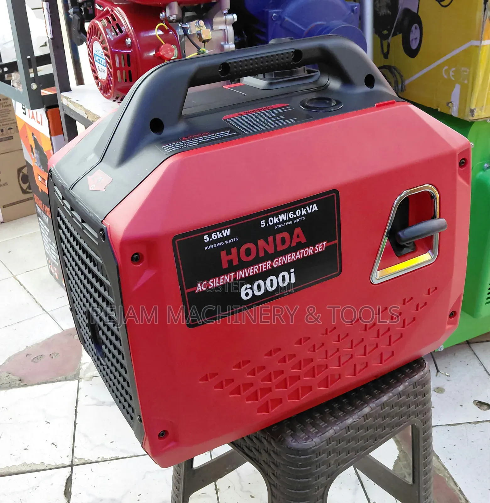 Honda Ac Silent Inverter 6000i 5kw/6kva Petrol Generator