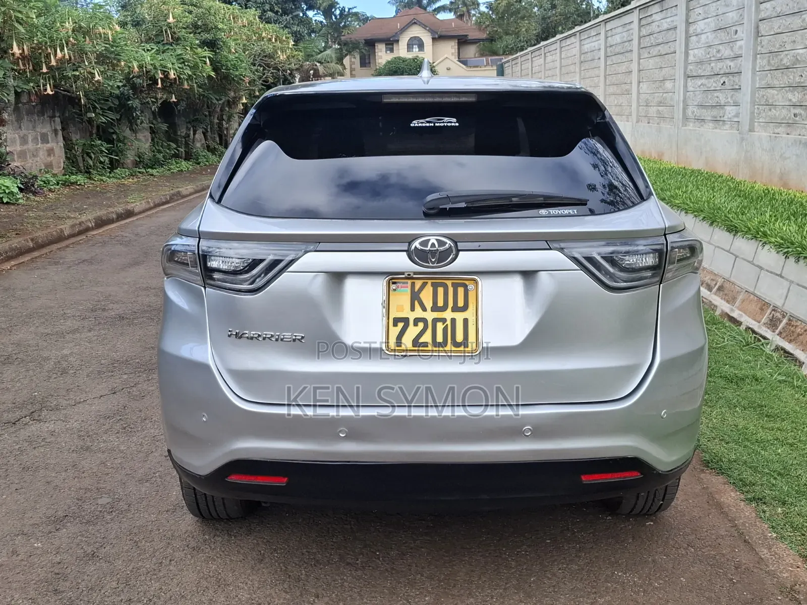 Toyota Harrier 2.0 4WD 2014 Silver
