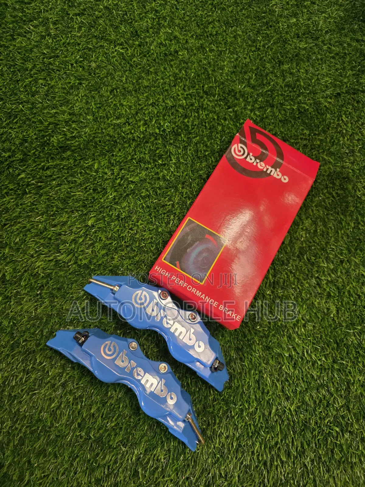Brembo Brake Caliper Covers Universal Red Sport Style Set