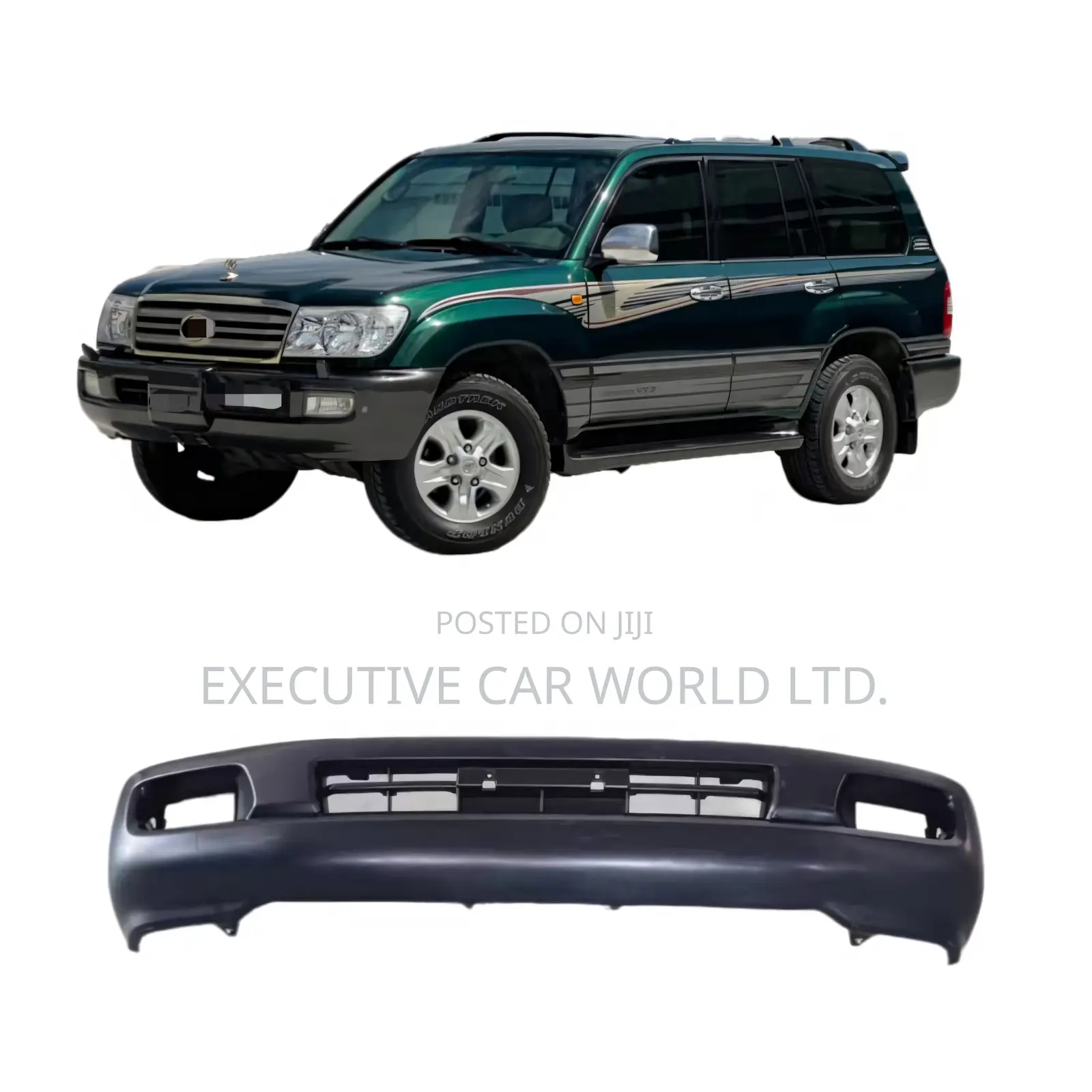 Toyota Land Cruiser 100 Series Oem Front Bumper