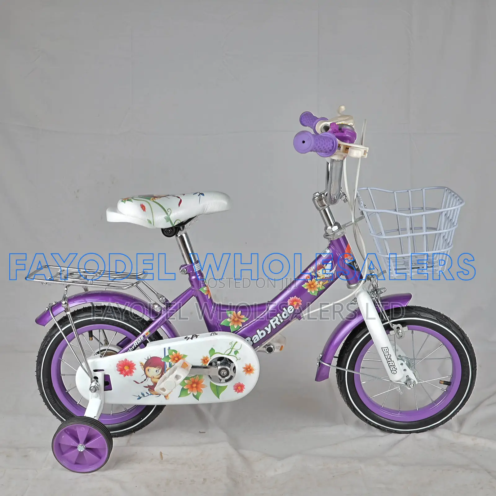 Babyride Kids Bike Size 12-Purple