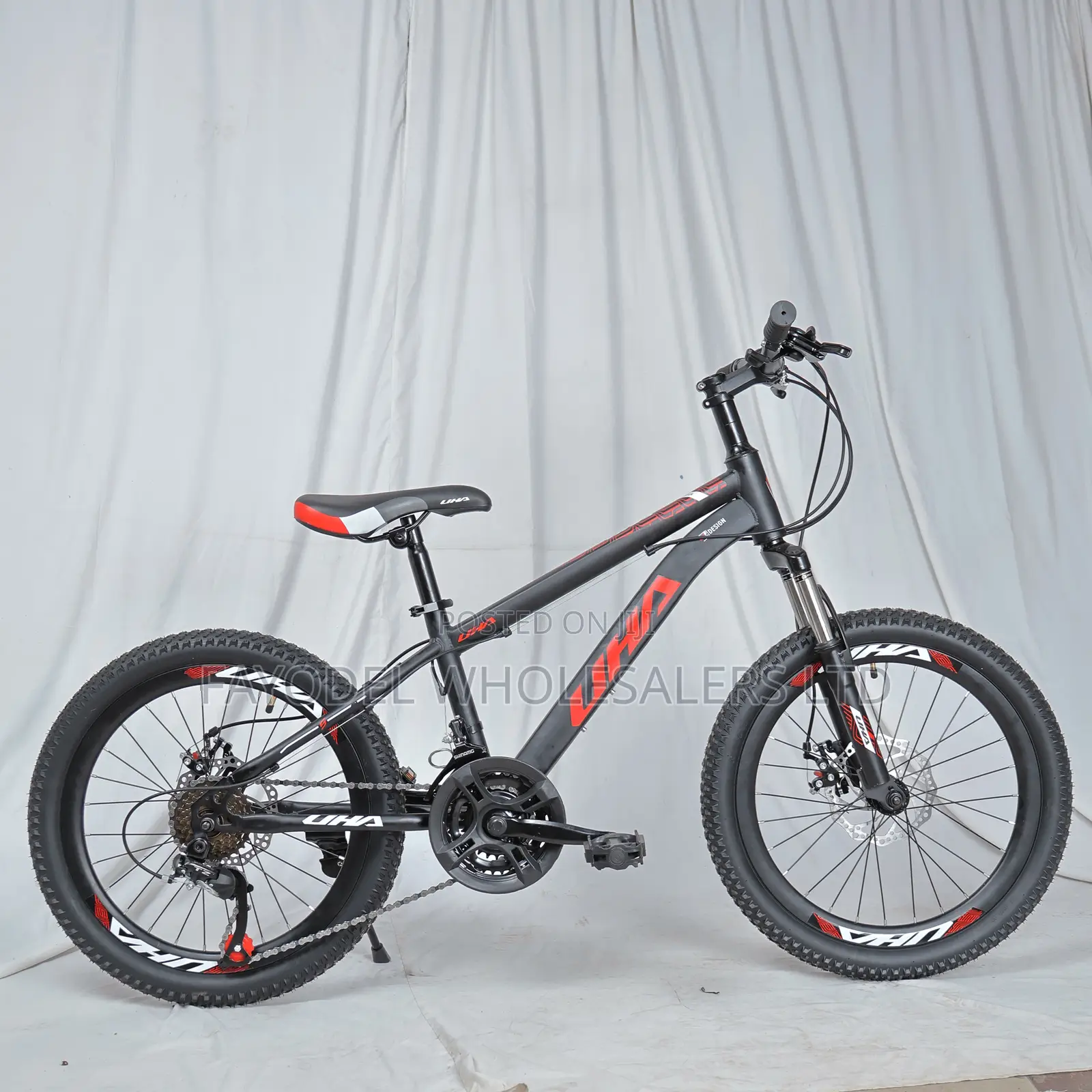 Uha Kids MTB Bike Size 20 –Red