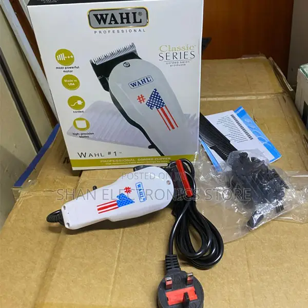 Wahl Supertaper Clipper Super Taper Professional Corded Clipper, White