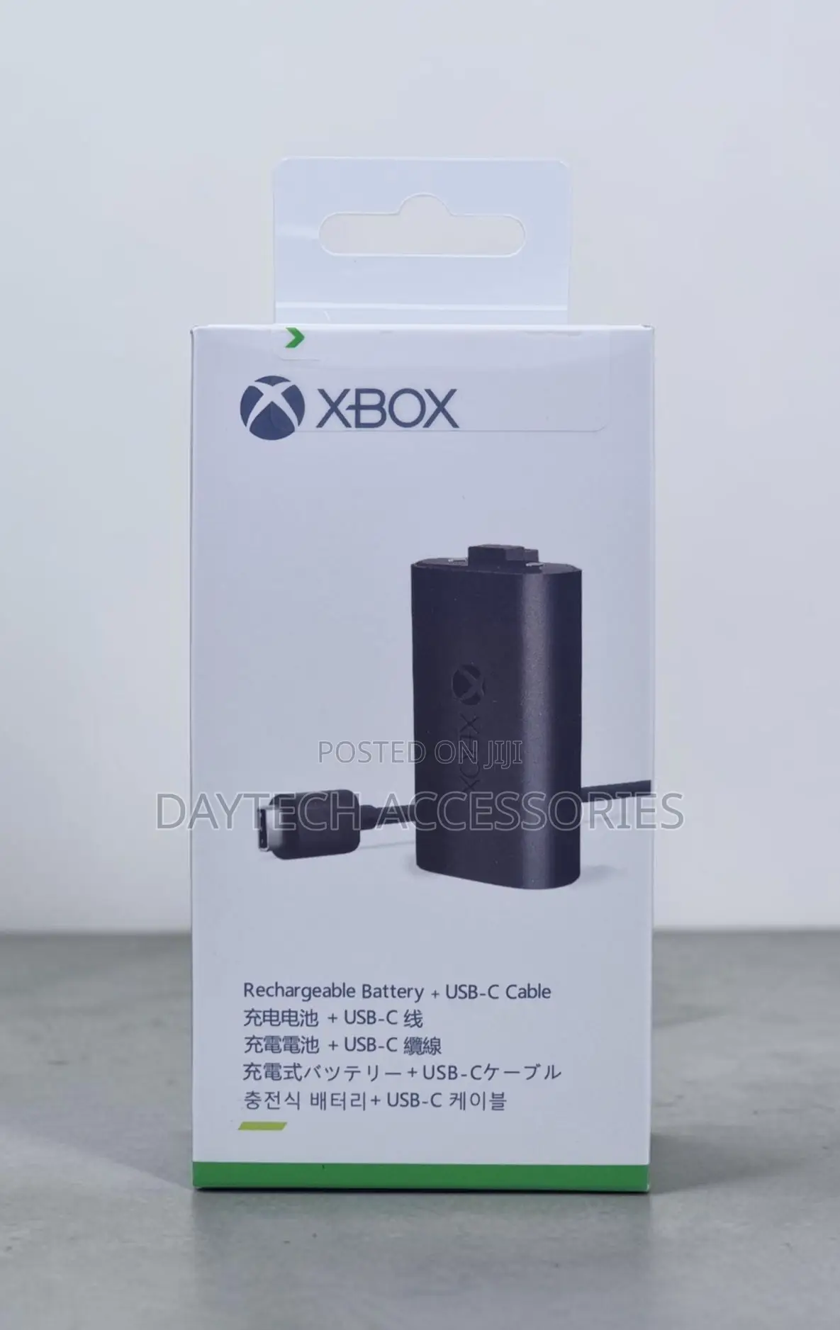 This Is an Official Xbox Rechargeable Battery + Usb-C Cable Kit