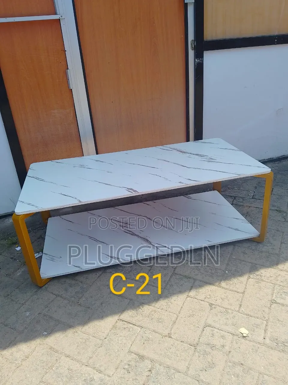 Marble Effect Coffee Table.