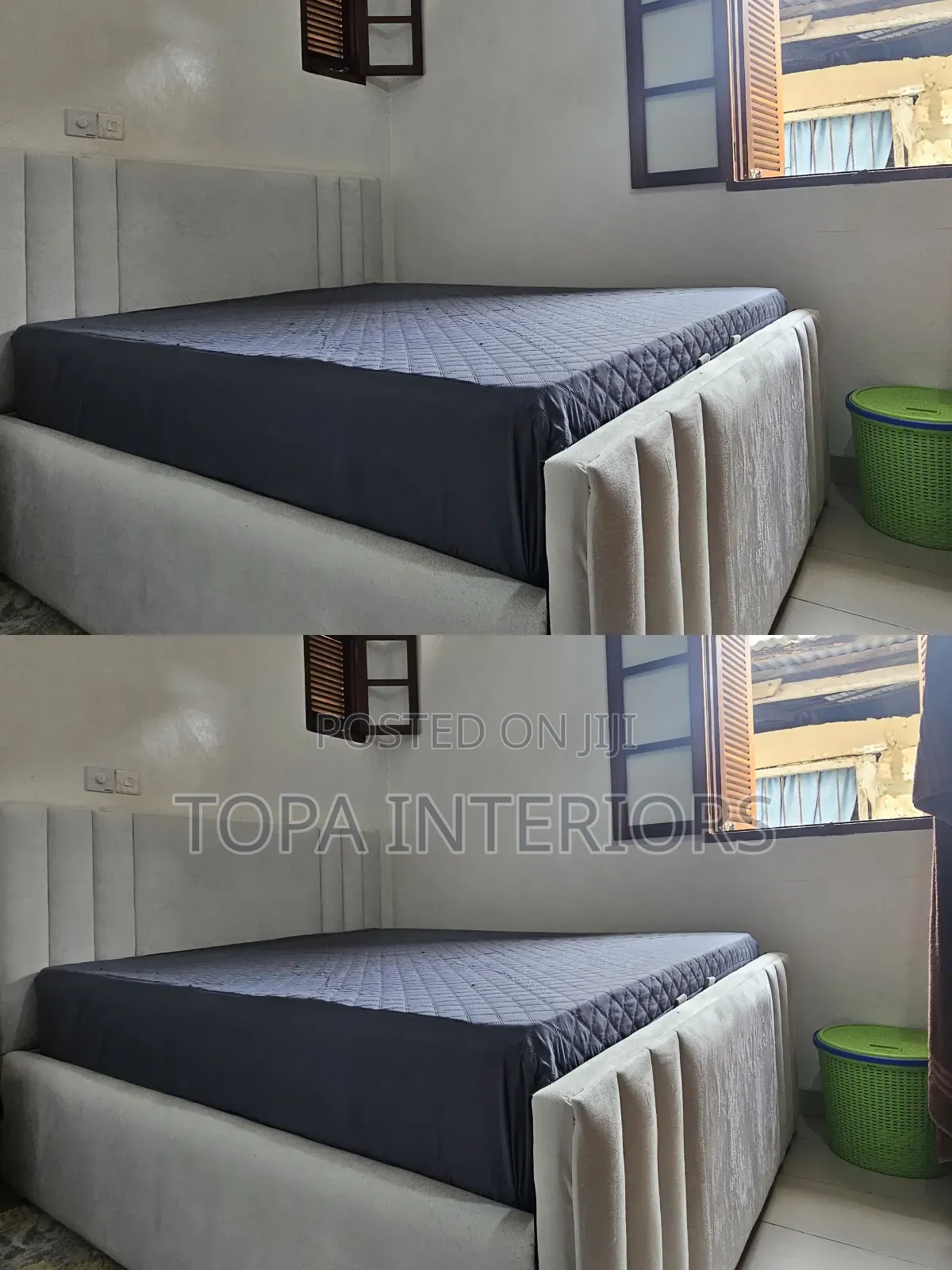 Grey Liquidproof 5x6 Fitted Quilted Waterproof Mattress Protectors