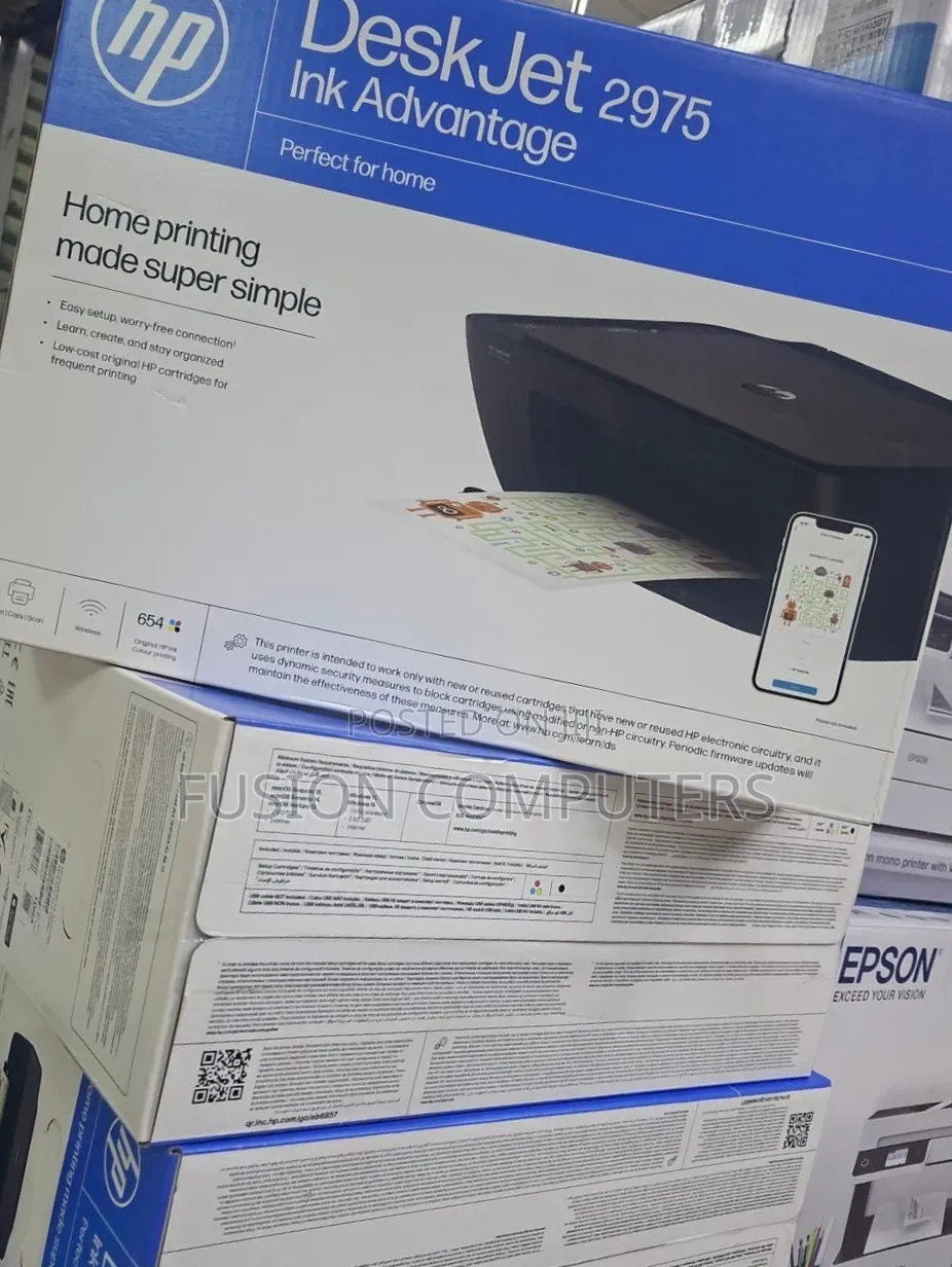Hp Deskjet Aio 2975 Wireless Printer
