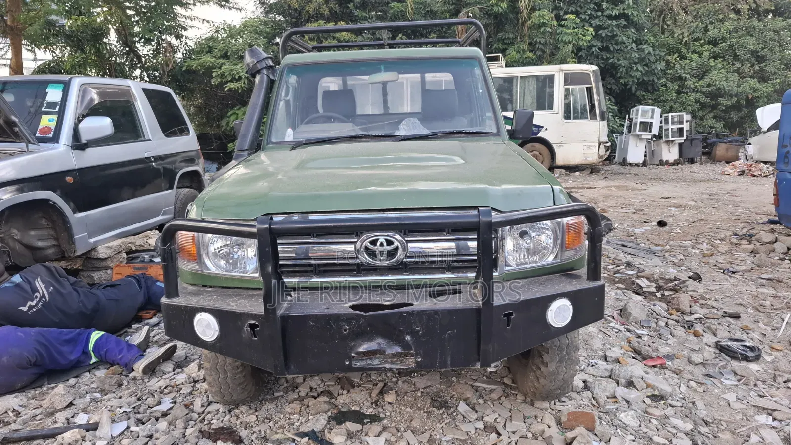 Toyota Land Cruiser 2008 Green