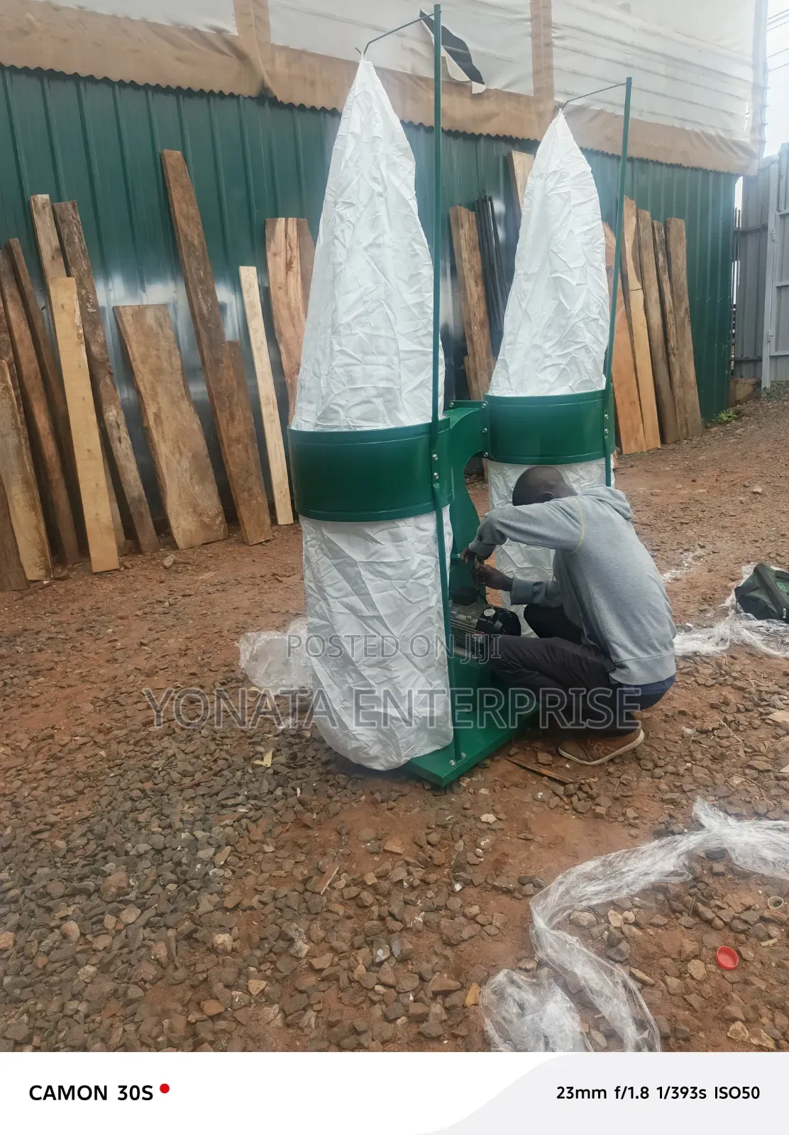 Durable Three Phase Dust Collector 3kw