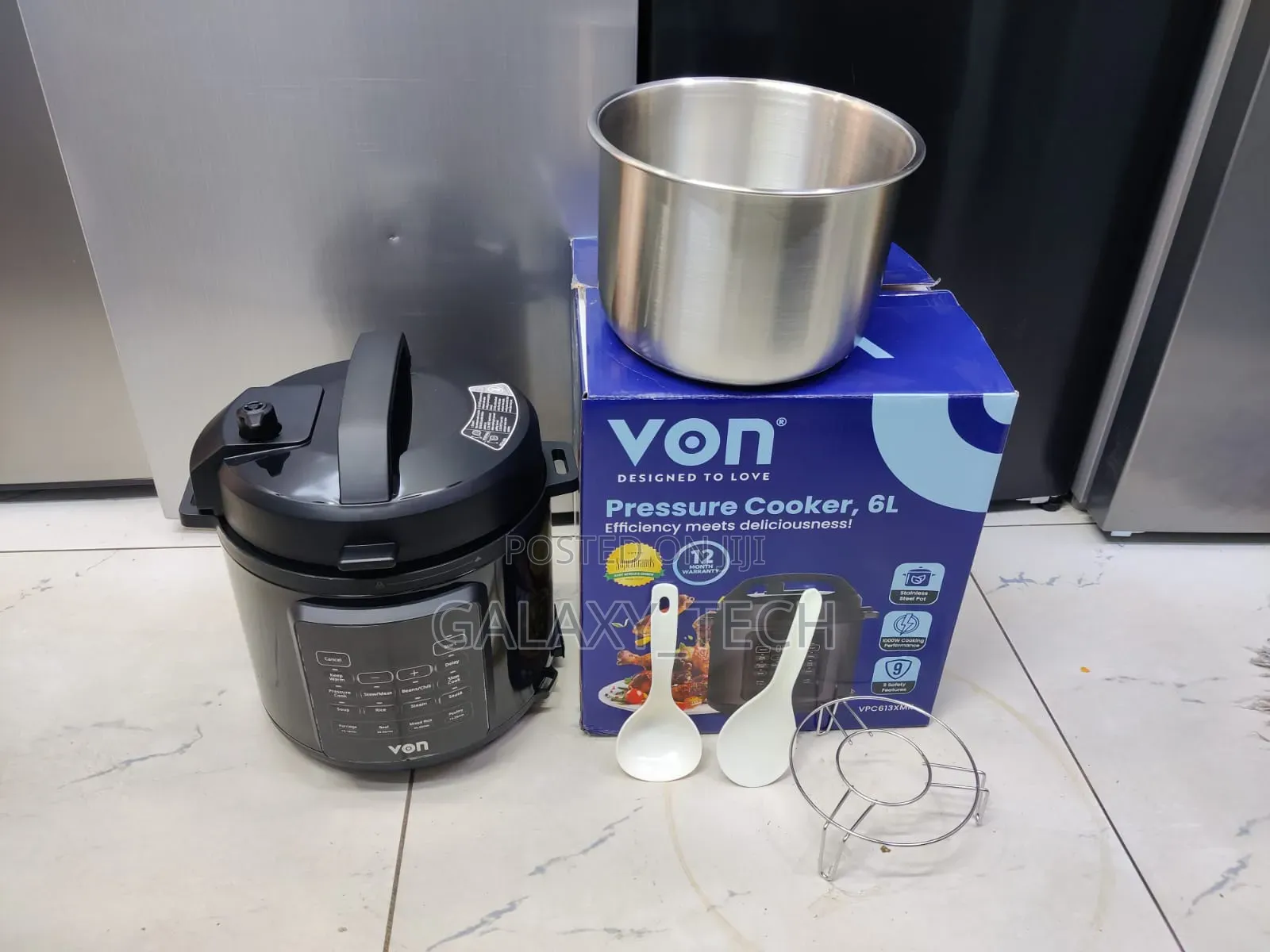 Von 6l Electric Pressure Cooker