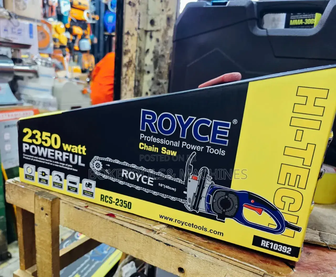 Royce Electric Chainsaw Saw 2350 Watts