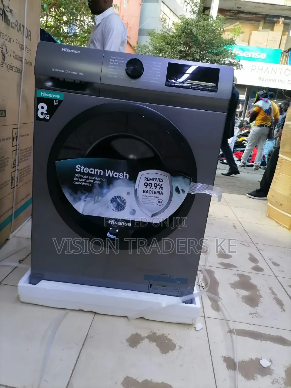 Hisense Washing Machine Front Load Wash and Spin 8kgs