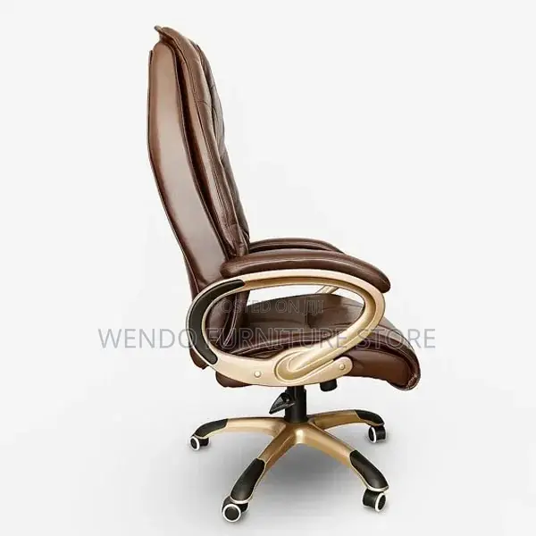 Office Chairs; Leather Executive Managers Adjustable Office Chairs
