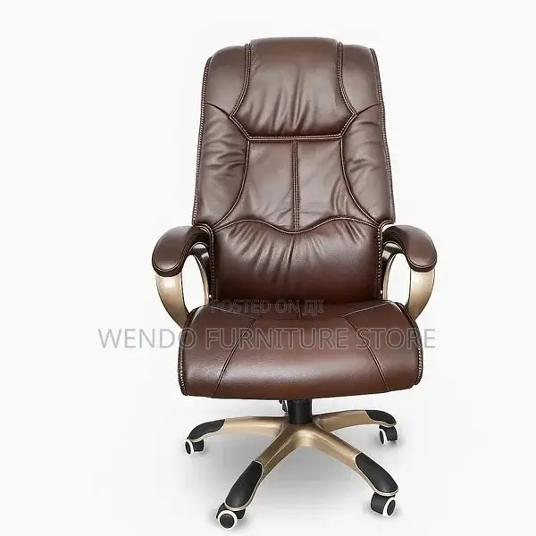 Office Chairs; Leather Executive Managers Adjustable Office Chairs