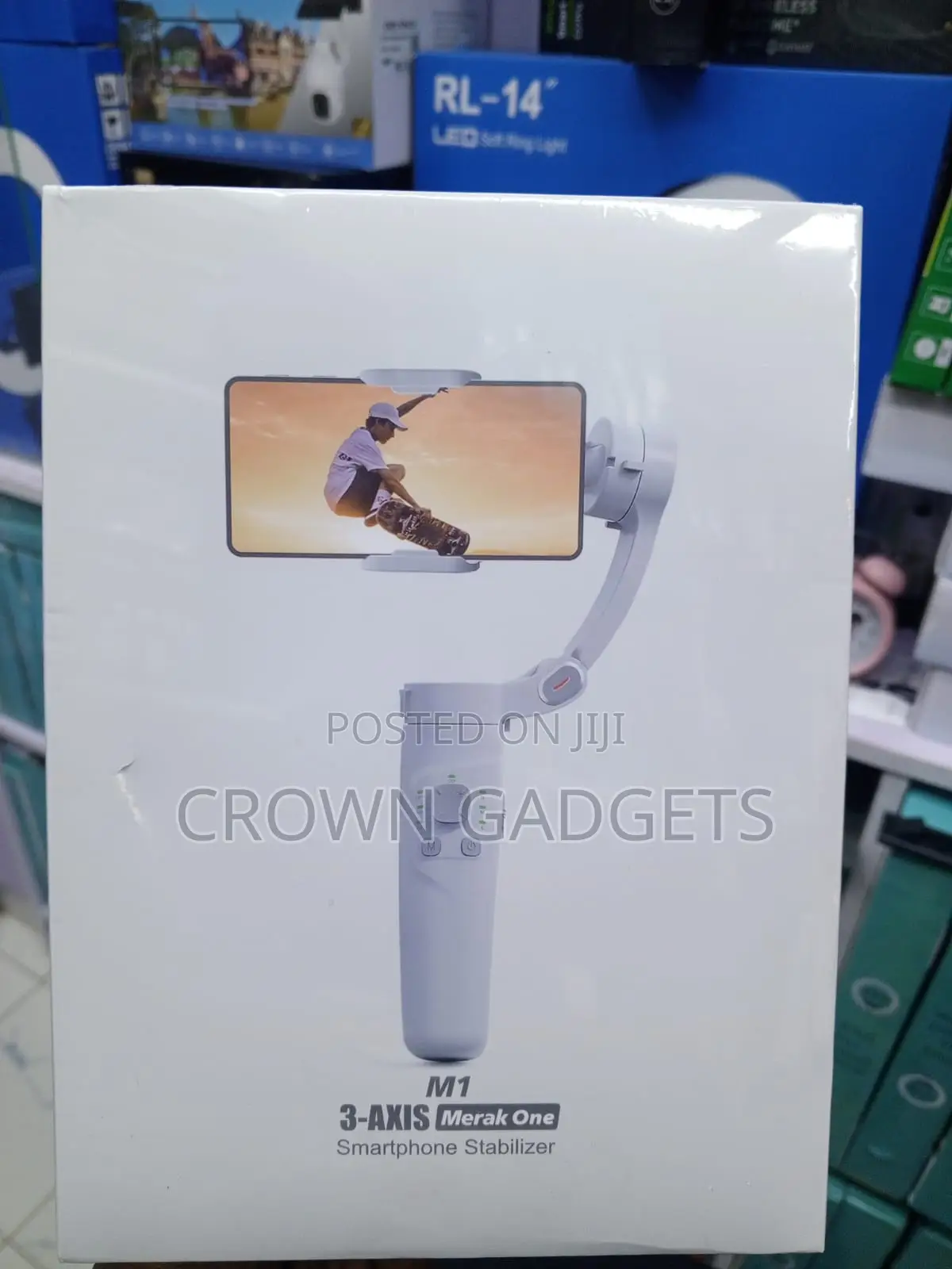 Foldable M1 Smartphone Stabilizer Bluetooth Handheld Gimbal