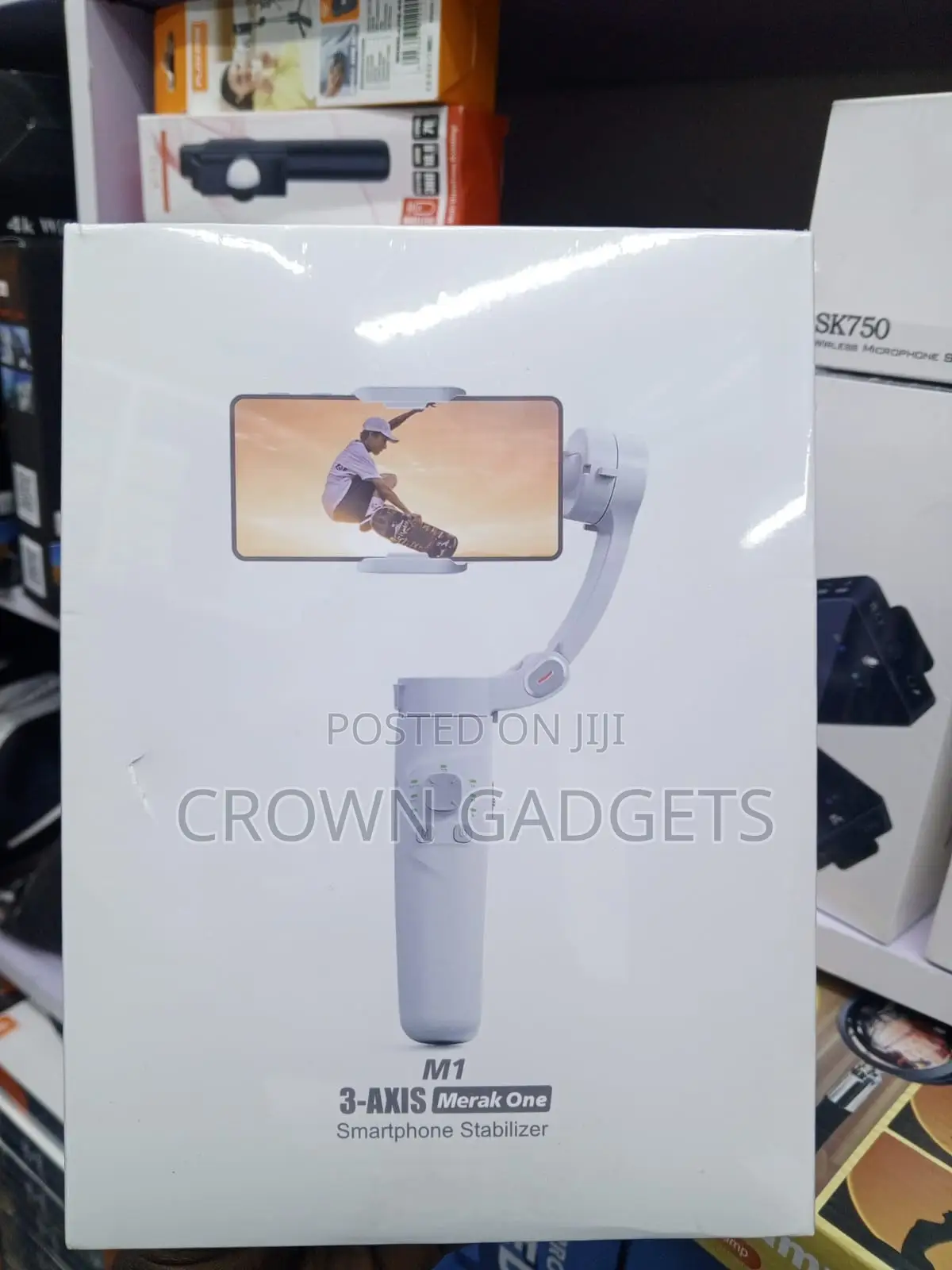 Foldable M1 Smartphone Stabilizer Bluetooth Handheld Gimbal