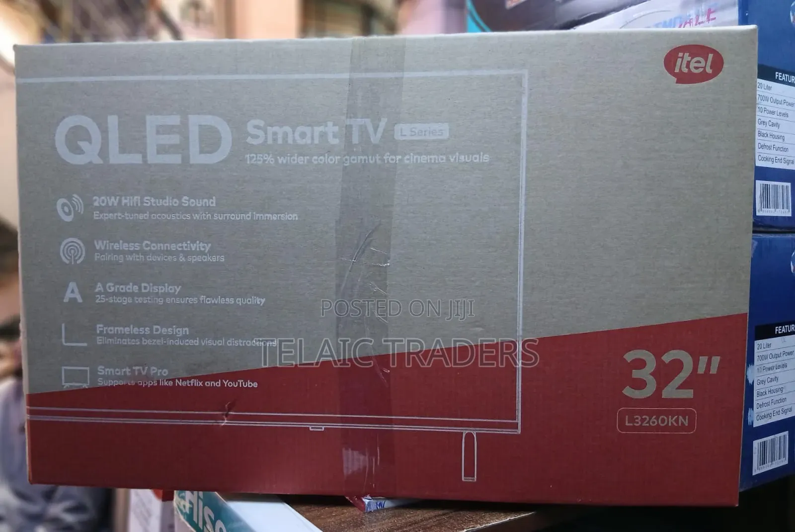 Itel 32 Inches Smart Qled Tv