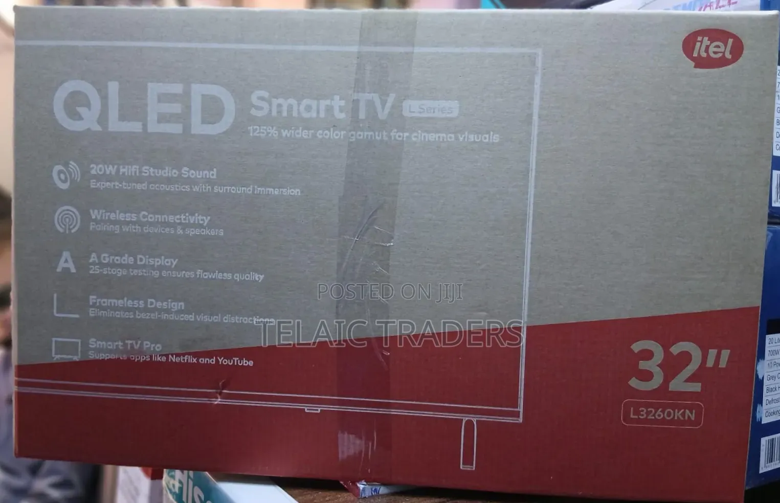 Itel 32 Inches Smart Qled Tv
