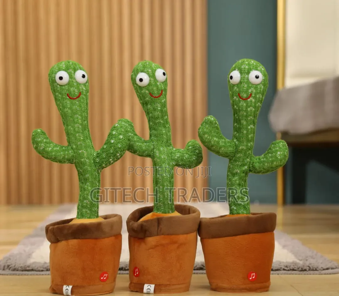 Rechargeable Dancing Cactus