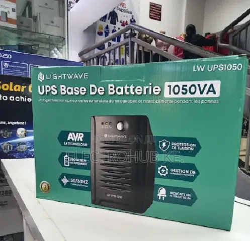 Lightwave Ups 1050va /630watts Ups With 2 Universal Sockets