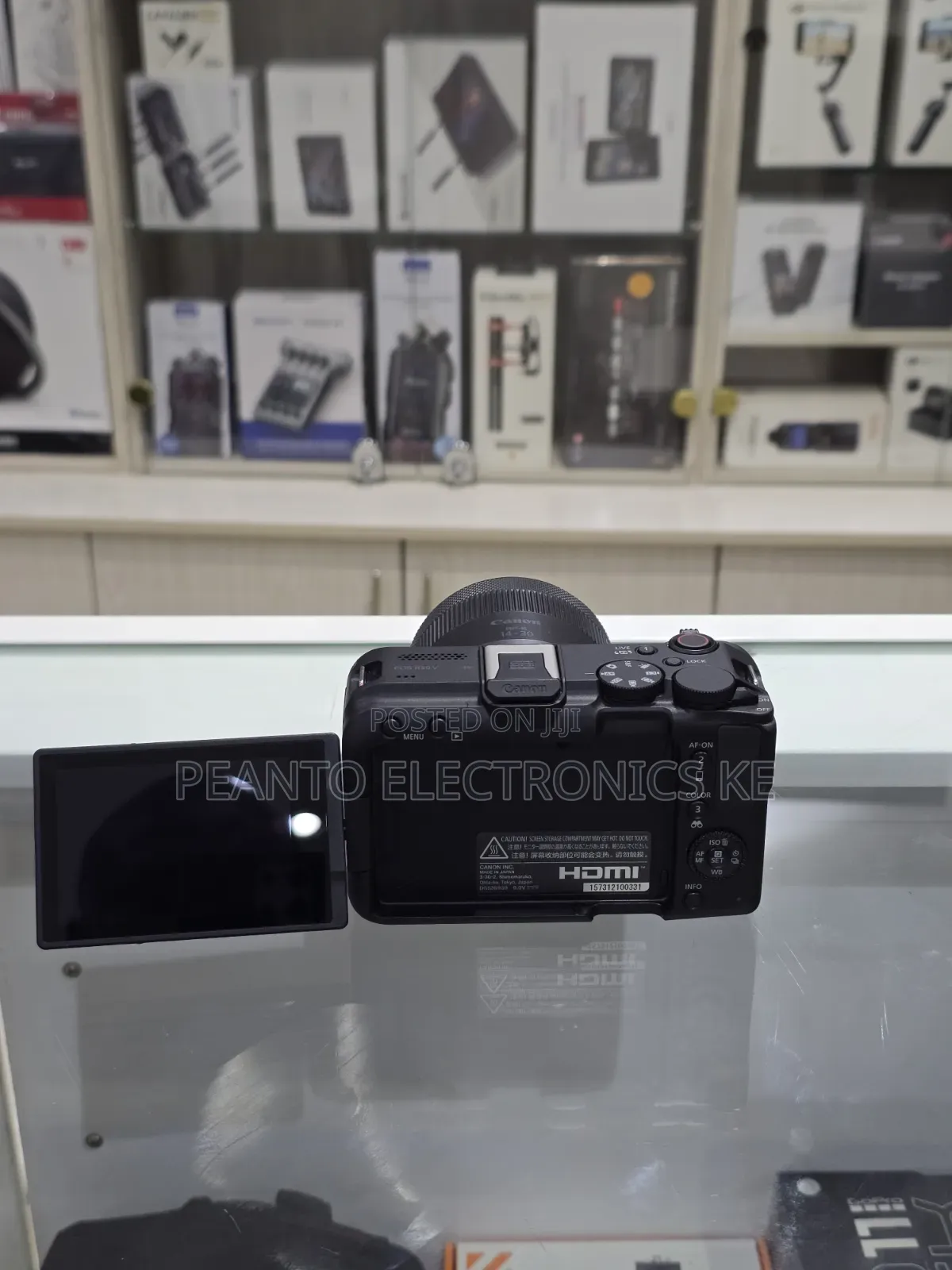 Canon Eos R50v Mirrorless Camera With 14-30mm F/4-6.3 Lens