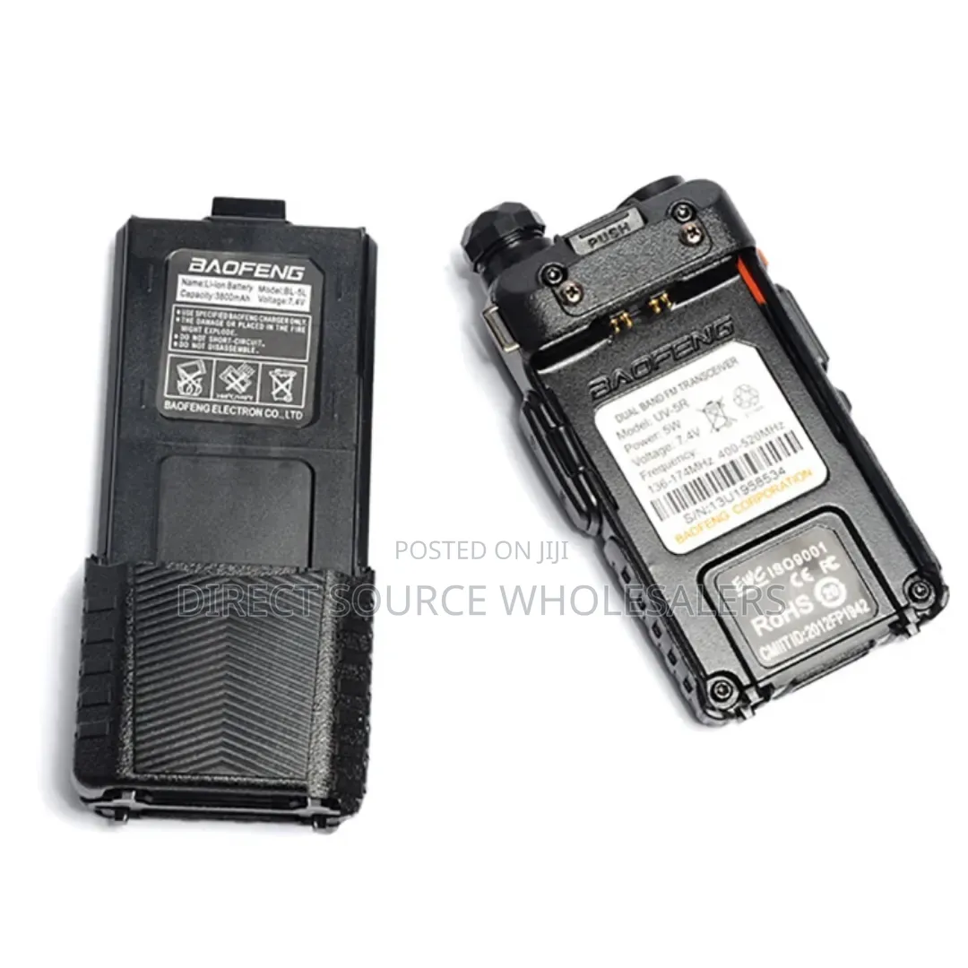 Baofeng Uv-5r Plus Rechargeable Dual Band Radio