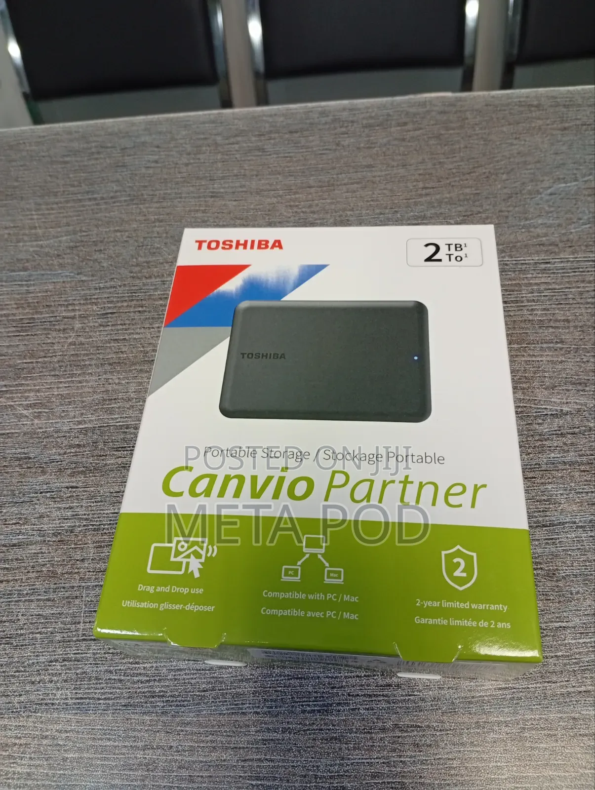 Toshiba Canvio Partner 2tb External HDD