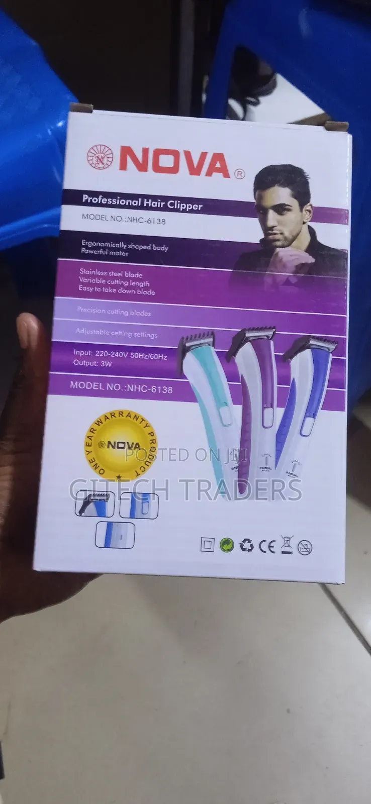 Nova Professional Hair Clipper