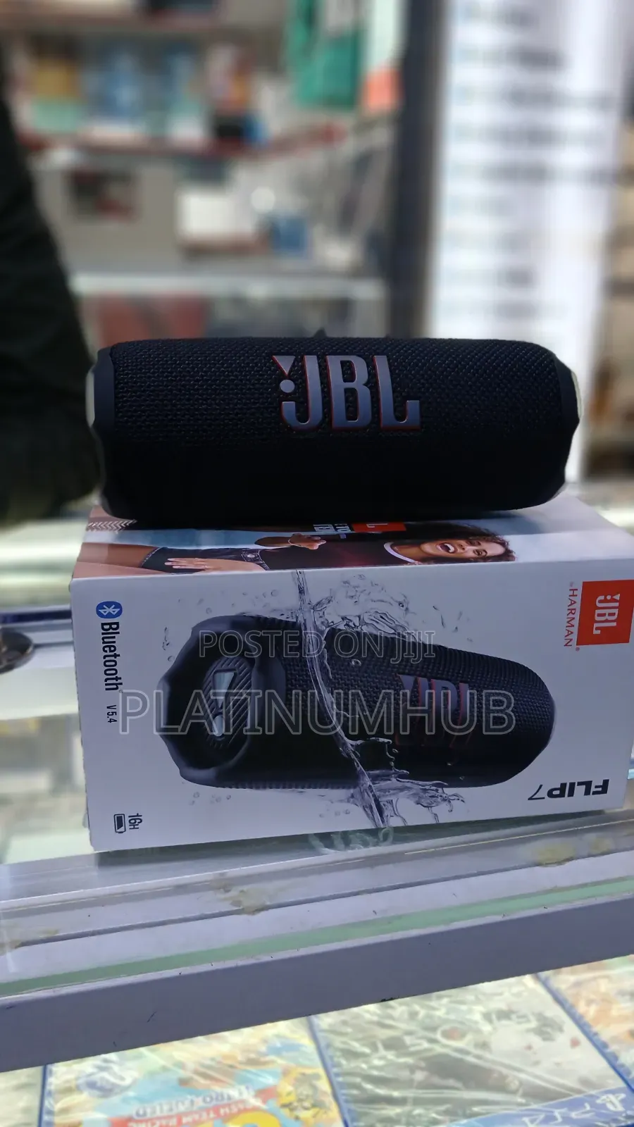Original Flip 7 JBL Black Speaker